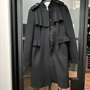 Diane Von Furstenberg wool coat. Sz6